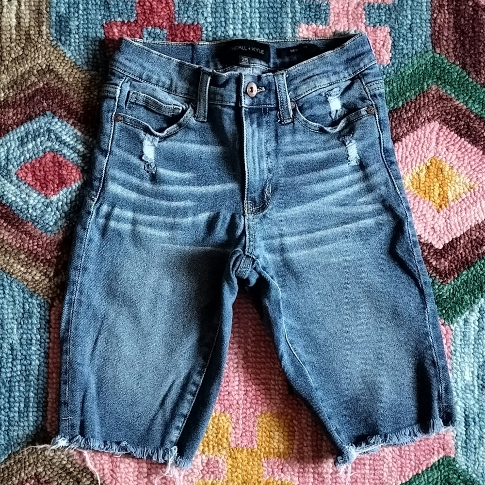 Kendall + Kylie The Bu Short Jean Shorts Bermudas 25